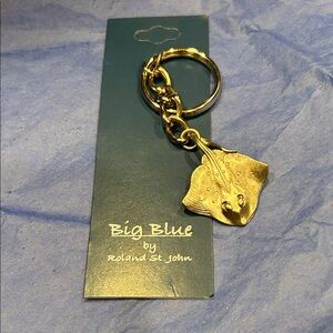 Stingray Keychain by Big Blue